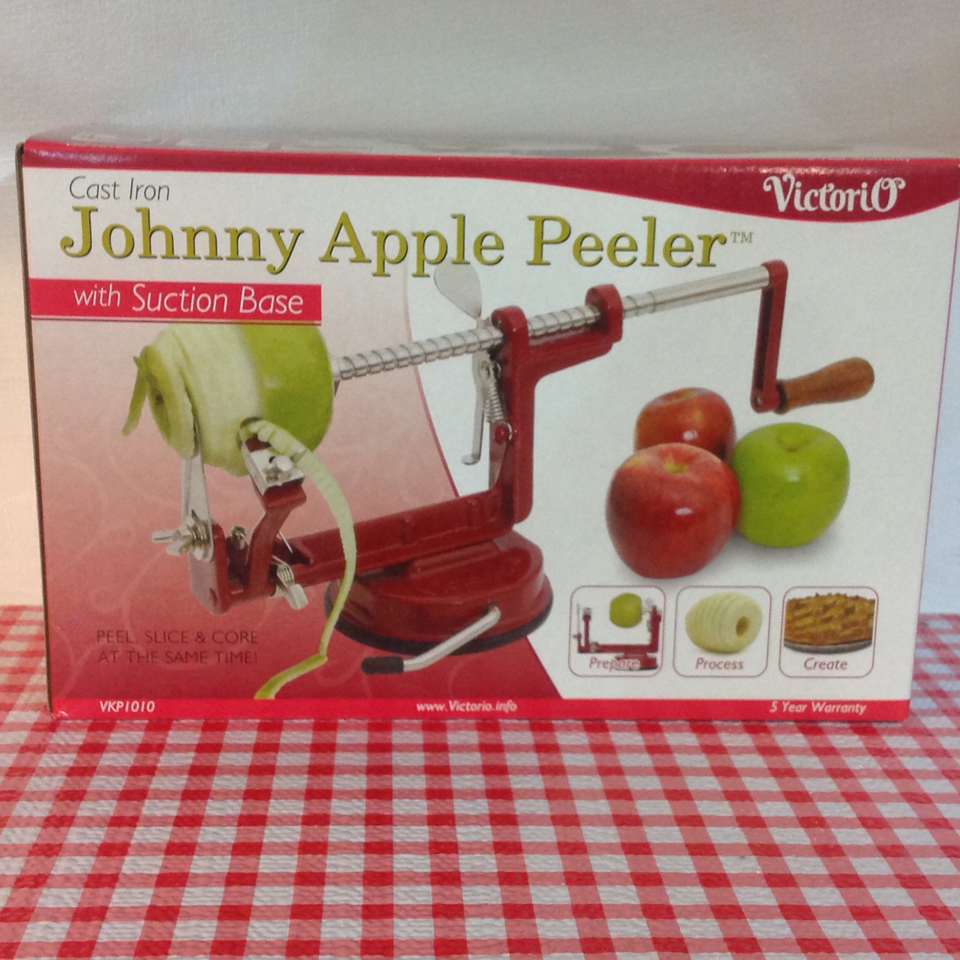Johnny Apple Peeler - How to Use - VKP1010 